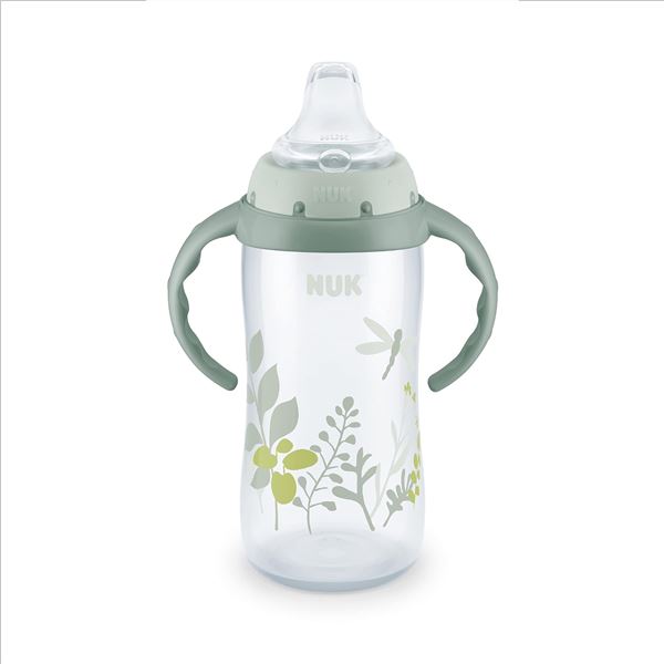 NEW 2 X 300ML NUK LARGE LEARNER CUPS