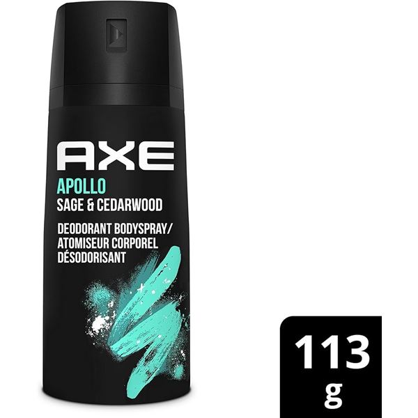 NEW AXE APOLLO DEODORANT BODY SPRAY 113G