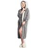 Image 1 : NEW KEMOSI BATHROBE WOMENS POLE GREY 15S