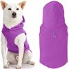 Image 1 : NEW FLEECE VEST HOODY PURPLE LARGE