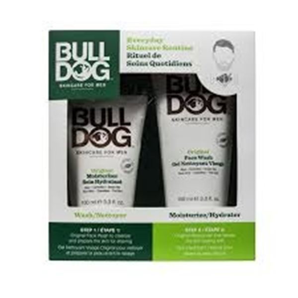 NEW BULLDOG SKINCARE FOR MEN WASH MOISTURIZER SET