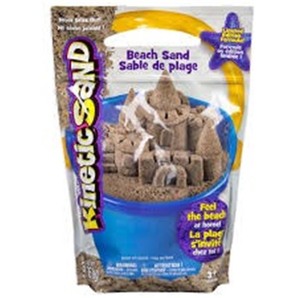NEW 3LB KINETIC SAND BEACH SAND