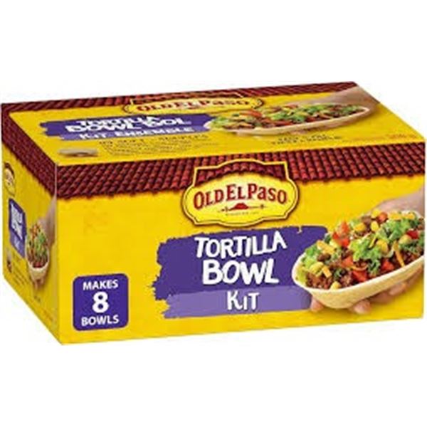 NEW 309G OLD EL PASO TORTILLA BOWL KIT