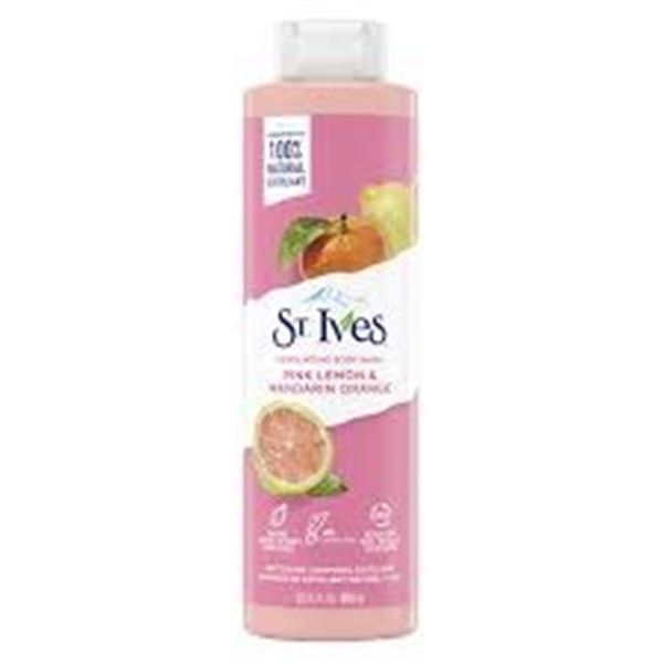 NEW 650ML ST IVES PINK LEMON ORANGE BODY WASH