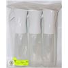 Image 1 : NEW 3 PACK OF WHITE SPRAY BOTTLES
