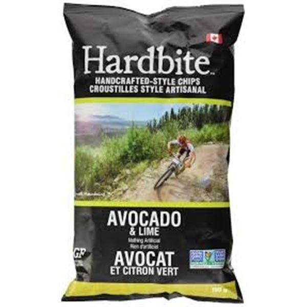 NEW 2 X 150G HARDBITE AVOCADO & LIME