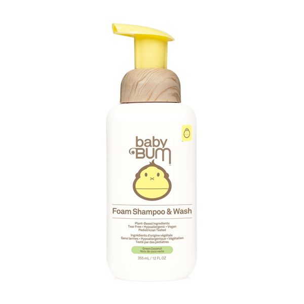 NEW 355ML BABY BUM FOAM SHAMPOO & WASH