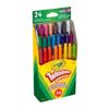 Image 1 : NEW 24 CRAYOLA TWISTABLES CRAYONS