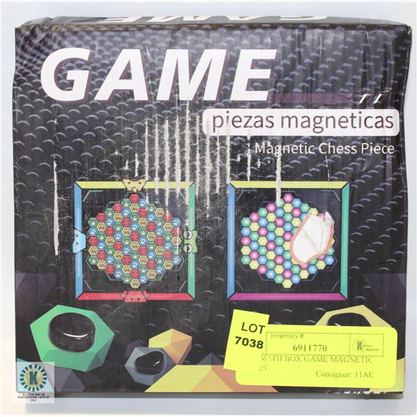 NEW WITH BOX GAME MAGNETIC PIECES