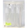 Image 1 : NEW 3 PACK OF WHITE SPRAY BOTTLES