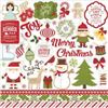 Image 1 : NEW I LOVE CHRISTMAS ELEMENT STICKERS