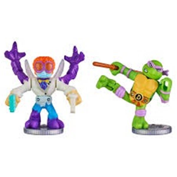 NEW REPACKED LEGENDS OF AKEDO DONATELLO VS BAXTER