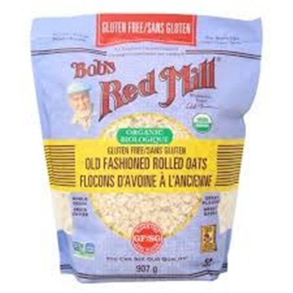 NEW 907G BOB'S RED MILL ROLLED OATS OLD FASHIONED