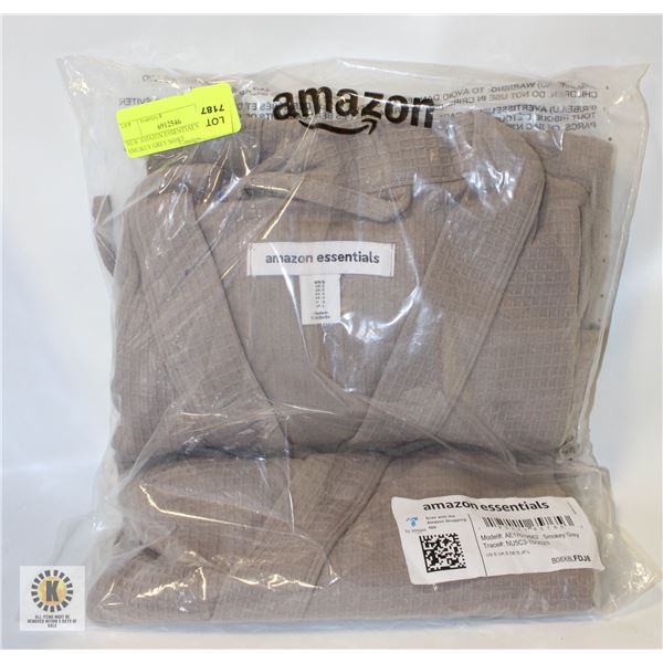 NEW AMAZON ESSENTIALS SMALL SMOKEY GREY SHIRT