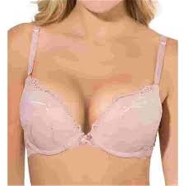 BRAND NEW 36C PERFECT PUSH UP BRA BLUSHING ROSE