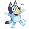 Image 1 : NEW BLUEY PEEL & STICK WALL DECALS