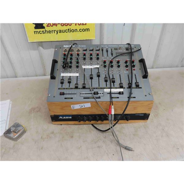 Radio Shack Pro Series PSM8080 Stereo Sound Mixer, 