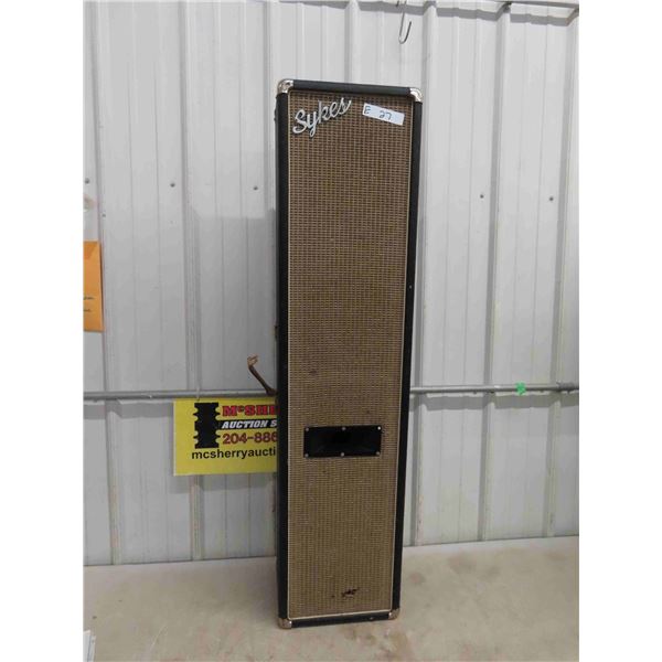 Vintage Sykes Speaker 49 1/2'' x 12'' x 20'' 