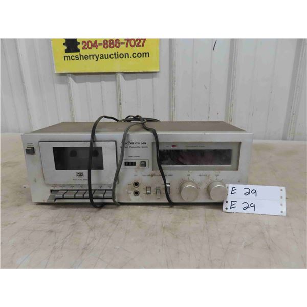 Technics M8 Stereo Cassette Deck 