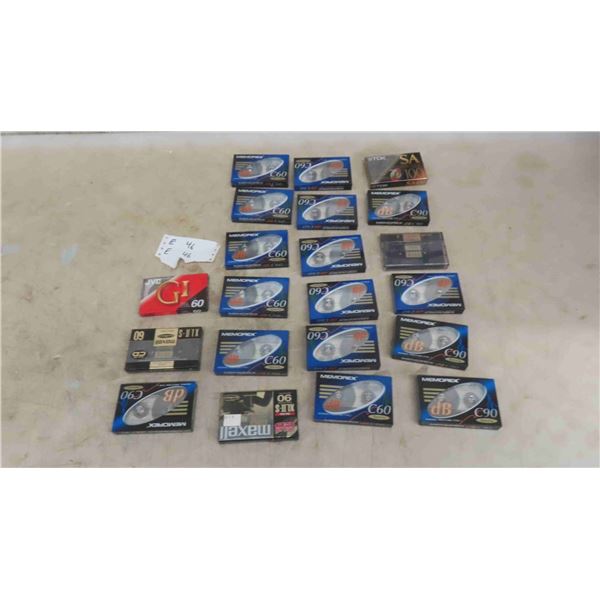 21 Factory Sealed New Old Stock  Cassette 