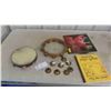 Image 1 : Tambourine , Finger Cymbals
