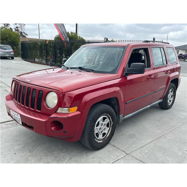 JEEP PATRIOT 2010 APP  DUP/T-DON