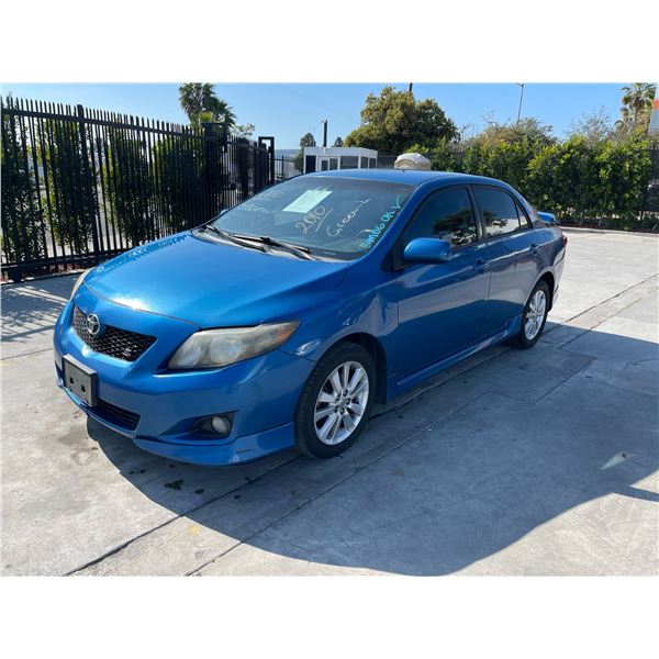 TOYT COROLLA 2010 T-SMOG -2 DAYS