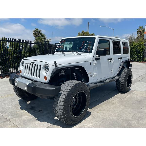 JEEP WRANGLER 2011 O/S-SALV-T-REPO-2 DAYS