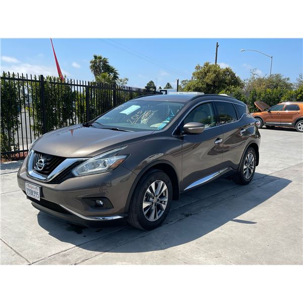 NISS MURANO 2015 T-REPO-SMOG-2 DAYS