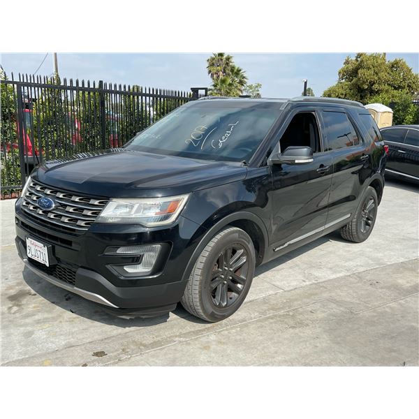 FORD EXPLORER 2017 T-REPO 2 DAYS