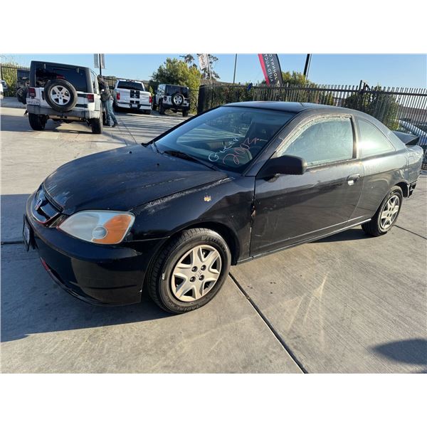 HOND CIVIC 2003 SALV T/DONATION