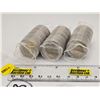 Image 1 : Canada Fifty Cent 1952-2002 ROLLS (3)  (NOTE: Rolls not opened by the Auction Company, so quantity a