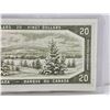 Image 5 : Canada $20 Bill 1954DF "Devil's Face" : Beattie/Coyne #CE7720826 (See Pics for Varieties, Conditions