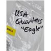 Image 3 : USA Quarters "Eagle" (7) : Variety (Dates Not Visible ~ Range Late 1800's - Early 1900's) (SEE PICS!