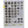Image 1 : USA Coins (40): Variety : - One Cent (Steel) (4) - Five Cent (28) - Ten Cent (8) (SEE PICS!)  (Listi