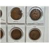 Image 3 : Foreign ~ Britian Coins (17) : ~ Half Penny (2 ): 1907; 1952 ~ One Penny (15) : 1963; 1945; 1945; 19