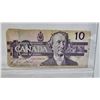 Image 3 : Canada Bills (3):  - 1973 $1 : Crow/Bouey #BFF9437816 - 1989 $10 : Bonin/Thiessen #BEE0015752 - 1975