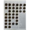 Image 5 : Canada One Cent Collection in Numis Portfolio (98 Coins) : 1920's & 1930's (See Handwritten List in 