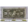 Image 4 : Bank of Canada $20 Bill 1937 : Coyne/Towers #KE3258473 (See Pics for Varieties, Conditions, Serial N