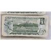 Image 7 : Canada $1 Bills (3): -1973 : Crow/Bouey #BFK1316030 -1973 : Crow/Bouey #BFF9459968 -1973 : Crow/Boue
