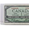 Image 3 : Canada $1 Bill 1954DF "Devil's Face" : Beattie/Coyne #MA9508846 (See Pics for Varieties, Conditions,