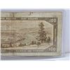 Image 5 : Canada $100 Bill 1954DF "Devil's Face" : Coyne/Towers #AJ0279084 (See Pics for Varieties, Conditions