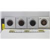 Image 1 : Canada Large Cent (4): 1916; 1917; 1918; 1919 (SEE PICS!)  (Listing & Descriptions are a GUIDE ONLY 