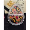 Image 2 : RCM 2017 $20 Fine Silver Coin : Traditional Pysanka (COA 99.99%) (SEE PICS!)  (Listing & Description