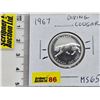 Image 1 : Canada Twenty Five Cent : 1867-1967 "DIVING COUGAR" (SEE PICS!)  (Listing & Descriptions are a GUIDE