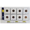 Image 1 : Canada One Cent (8): 1929; 1932; 1932; 1933; 1933; 1934; 1936; 1936 (SEE PICS!)  (Listing & Descript