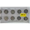 Image 3 : Canada Ten Cent (16) : 1910; 1913; 1914; 1916; 1917; 1920; 1921; 1930; 1931; 1943; 1963; 1965; 1967;