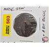 Image 2 : Trade Token : West End Bakery Moose Jaw : Good for 1 Loaf  (W.S. Mitchell opened a bakeshop in 1912 