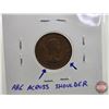 Image 7 : Canada One Cent (4) : Die Cracks : 1941; 1944; 1957; 2010 (SEE PICS!)  (Note: Error coins are descri