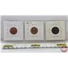 Image 9 : Canada One Cent (3) : 1940 Die Rotation ; 1963 Hanging 3 ; 1974  Filling in front of the queen (SEE 